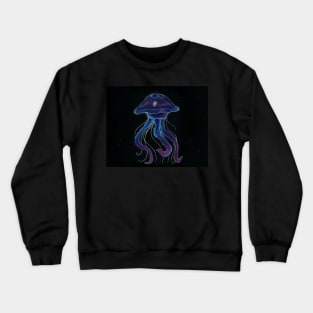 Galaxy Jellyfish Crewneck Sweatshirt